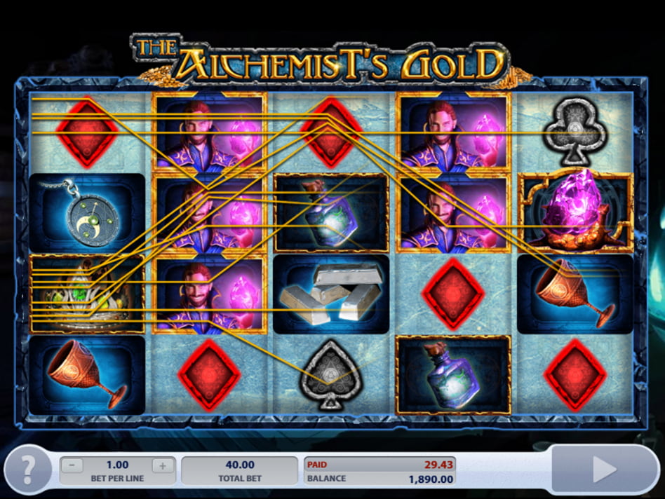 Alchemist's Gold slot game