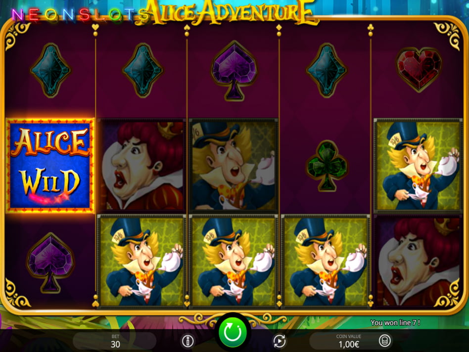 Alice & The Mad Tea Party slot game