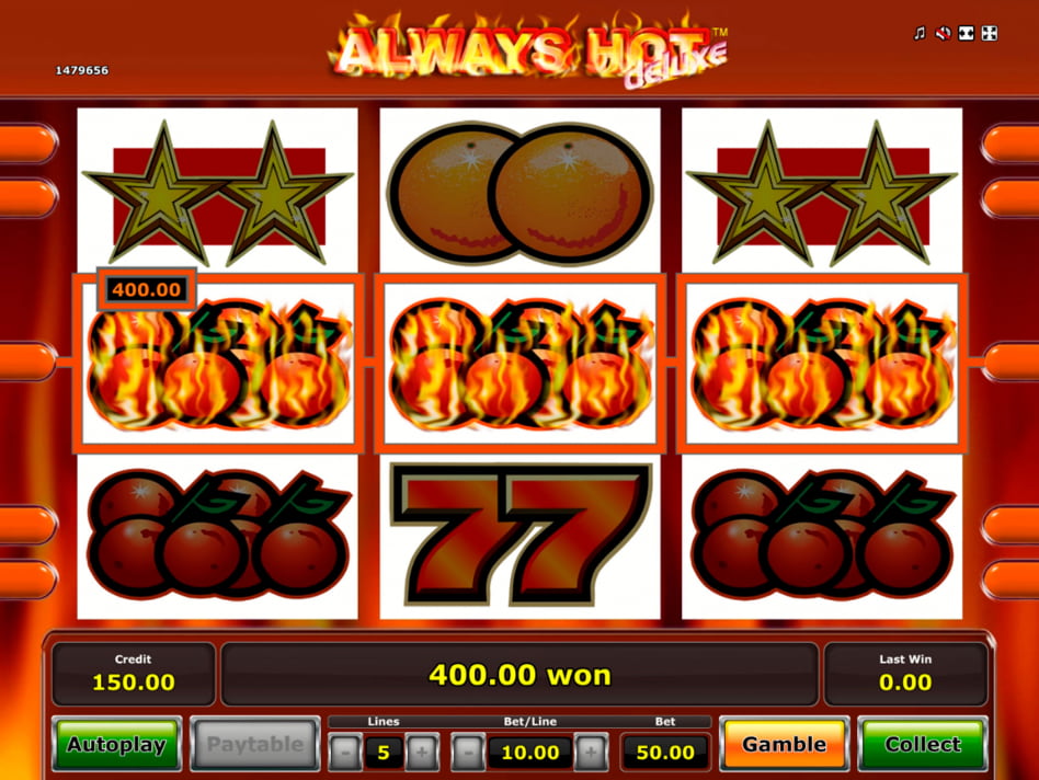 Always Hot deluxe slot game