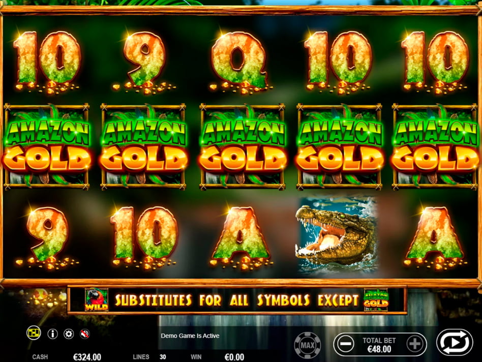 Amazon Gold slot game