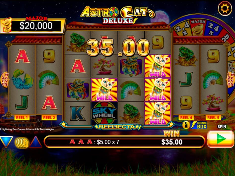 Astro Cat slot game