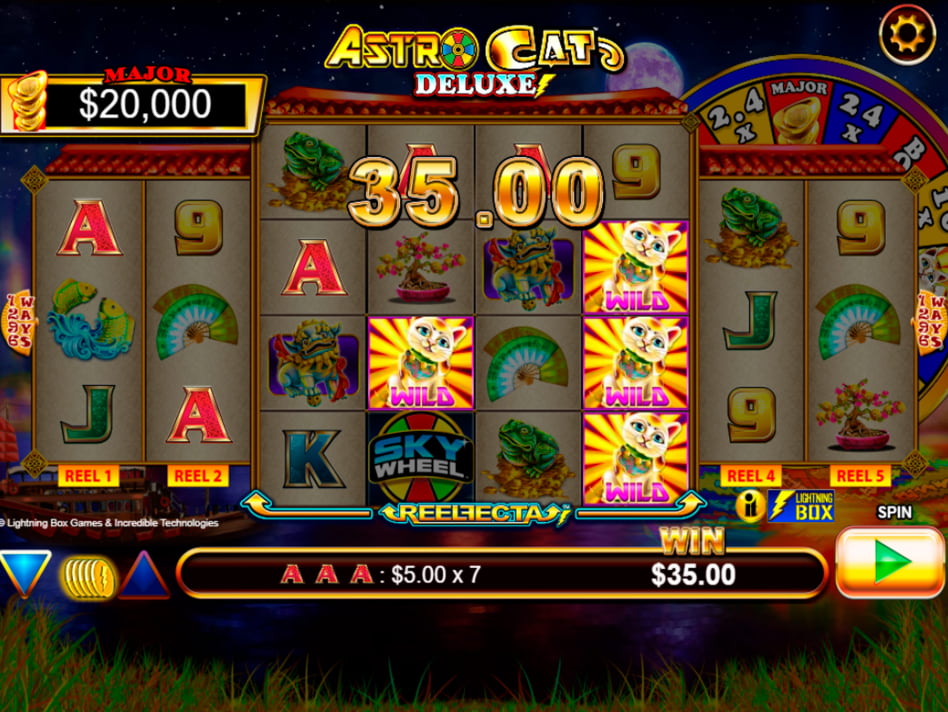Astro Cat screenplay Astro Cat slot game
