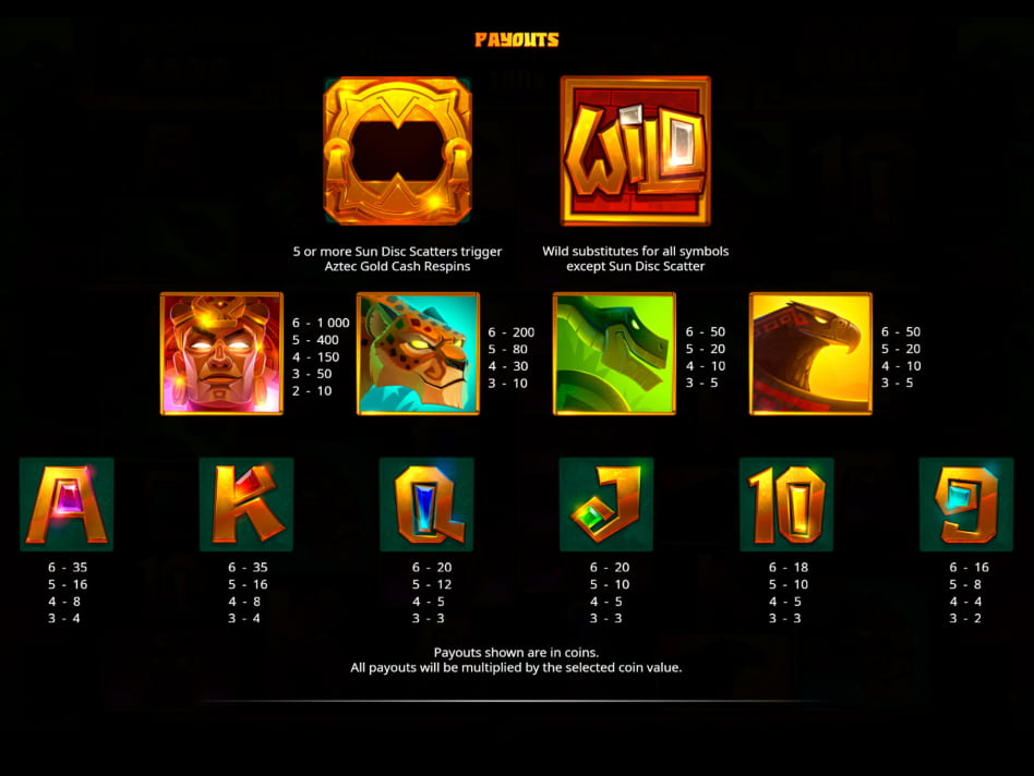 Aztec Gold Megaways slot game