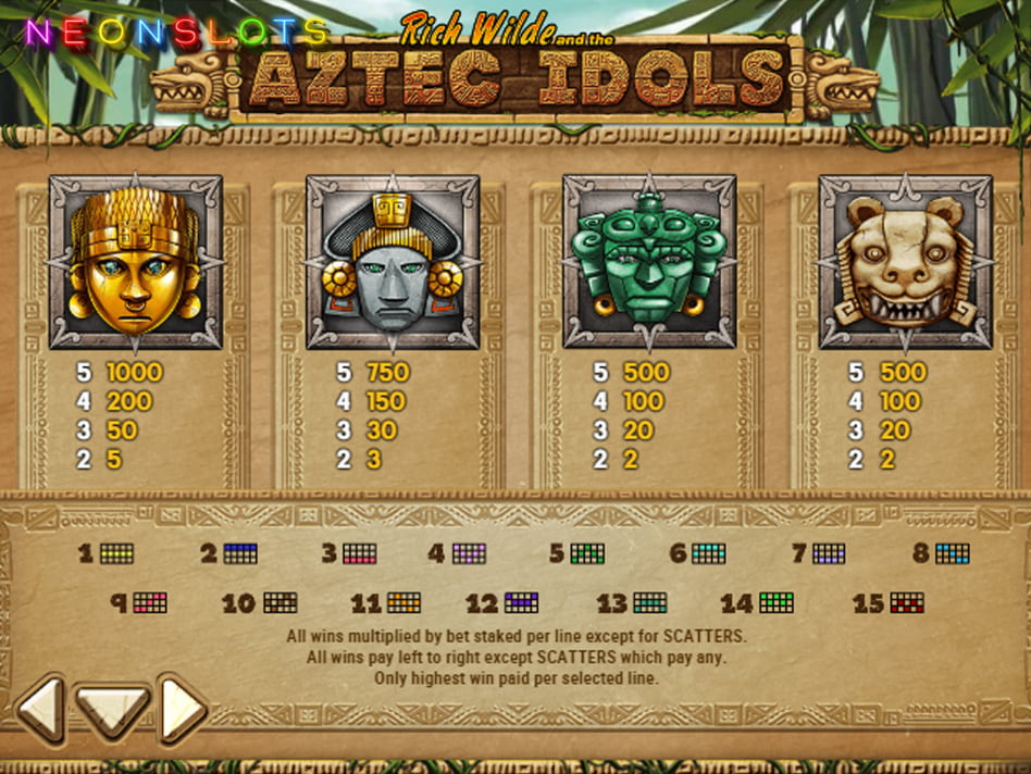 Aztec Idols slot game