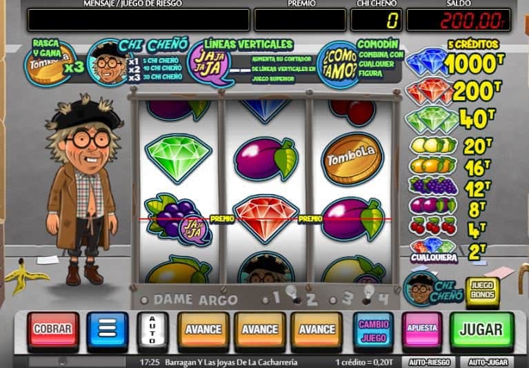 Barragan y Las Joyas De La Cacharreria slot game