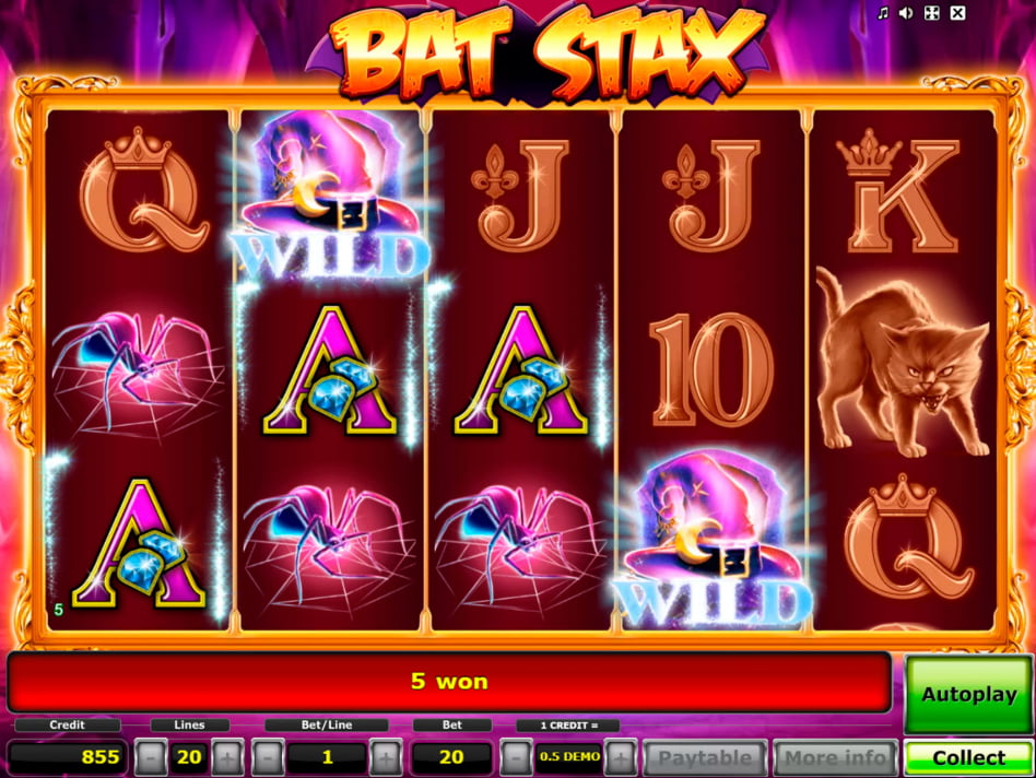 Bat Stax screenplay Bat Stax slot game