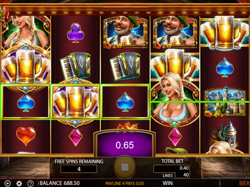Bier Haus screenplay Bier Haus slot game