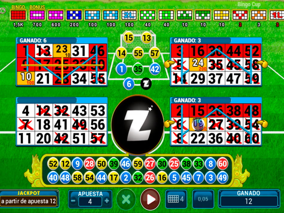 Bingo Cup screenplay Bingo Cup slot game