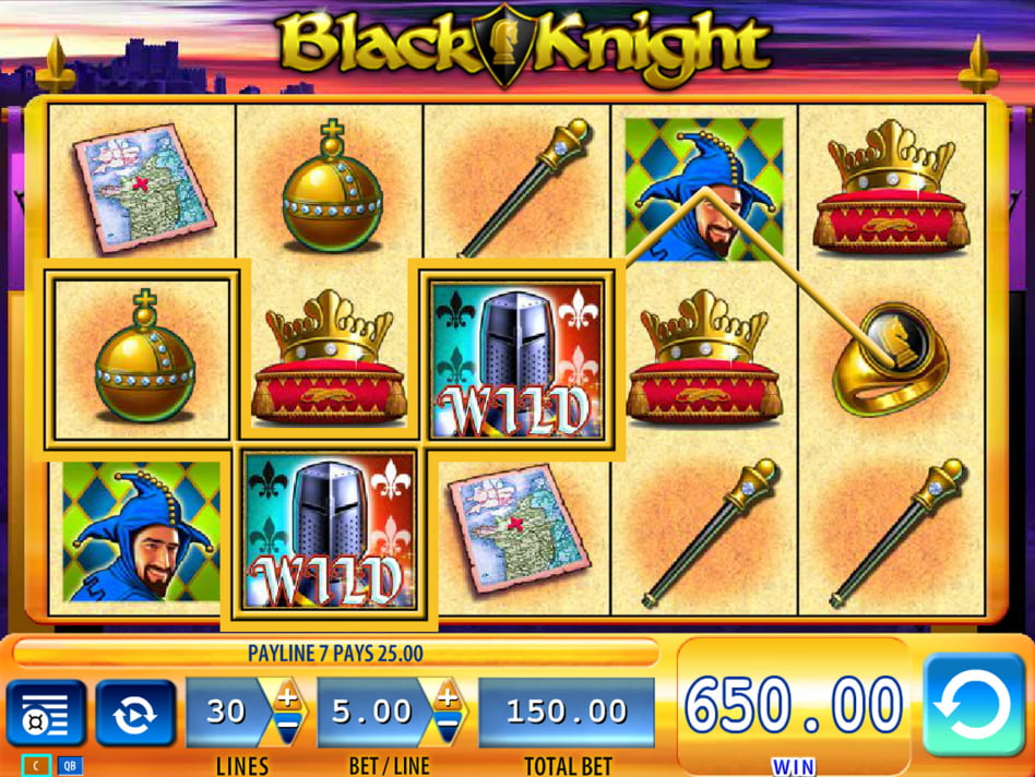 Black Knight screenplay Black Knight slot game