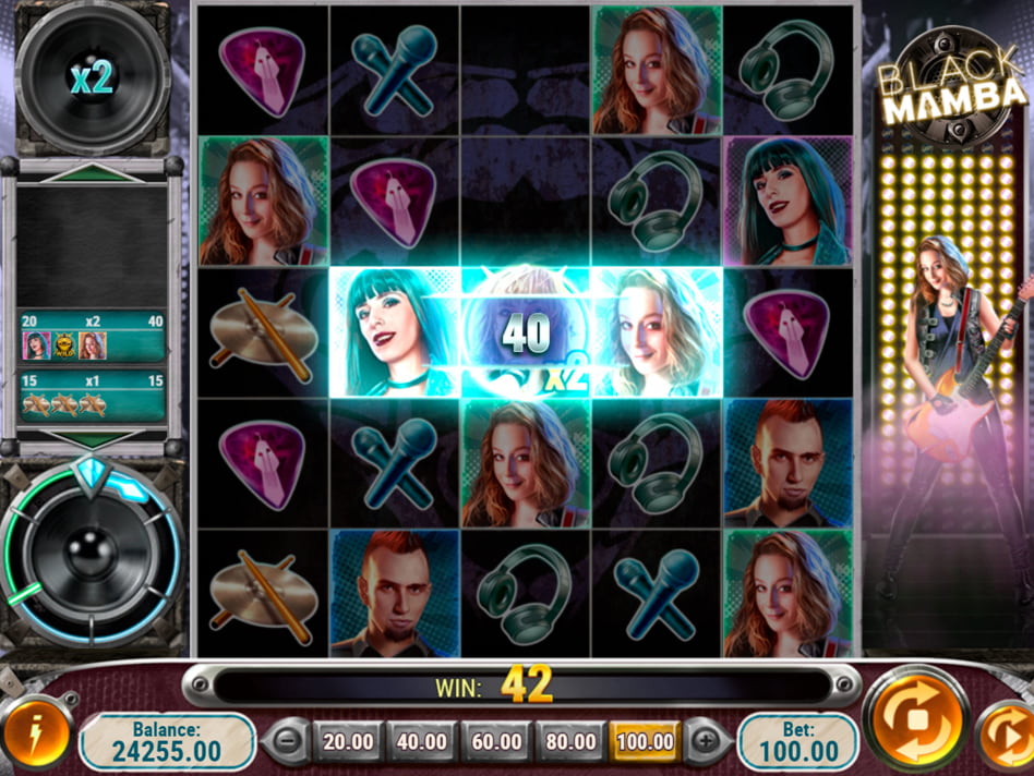 Black Mamba screenplay Black Mamba slot game