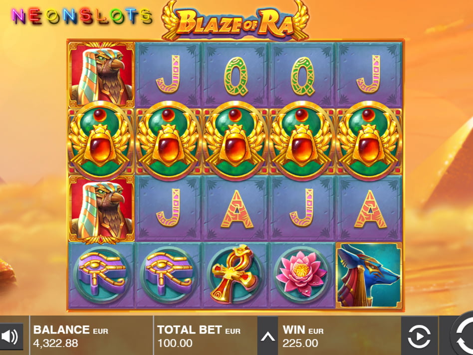 Blaze Of Ra slot game