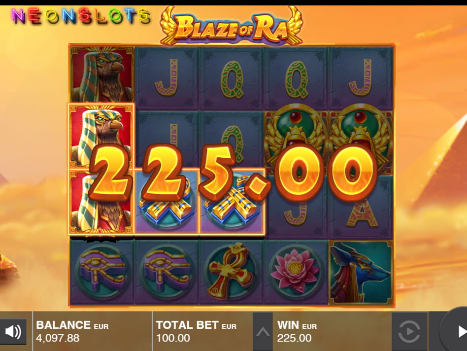 Blaze Of Ra screenplay Blaze Of Ra slot game