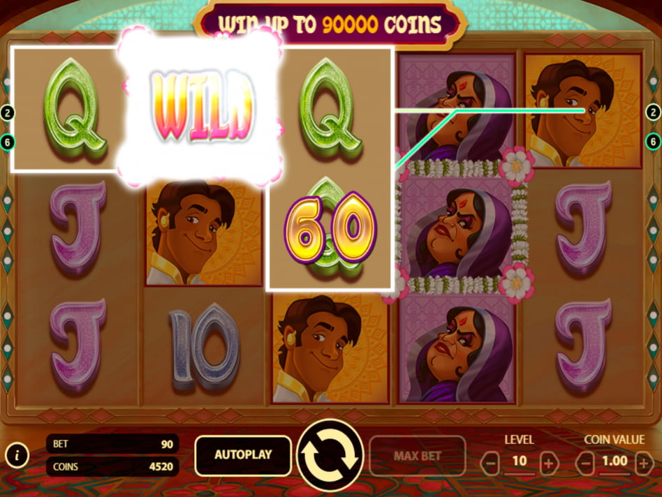 Bollywood Story slot game