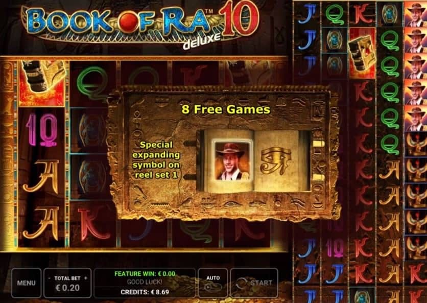 Book of Ra Deluxe 10 screenplay Book of Ra Deluxe 10 slot game