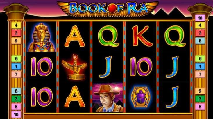 Book of Ra slot game