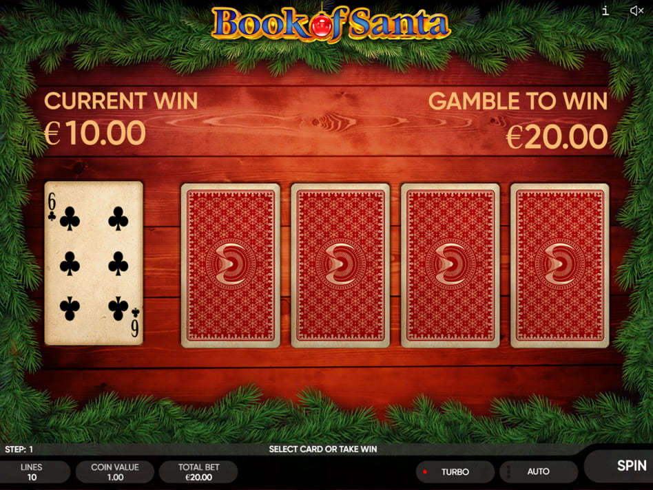Book of Santa screenplay Book of Santa slot game