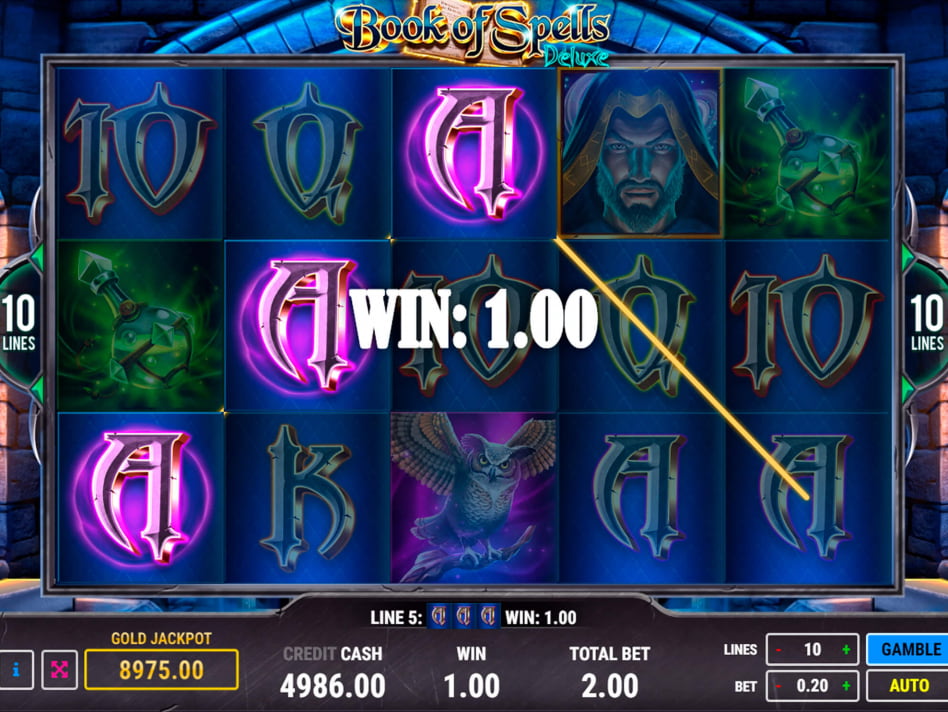 Book of Spells screenplay Book of Spells slot game