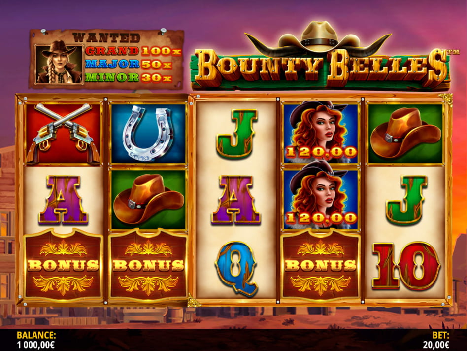 Bounty Belles slot game