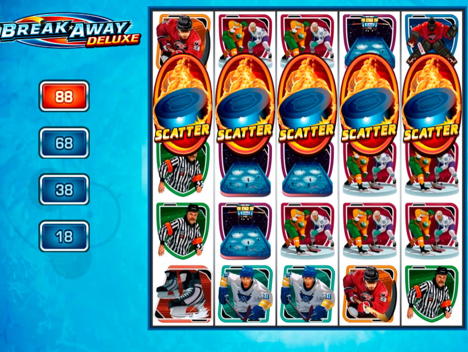 Break Away Deluxe screenplay Break Away Deluxe slot game