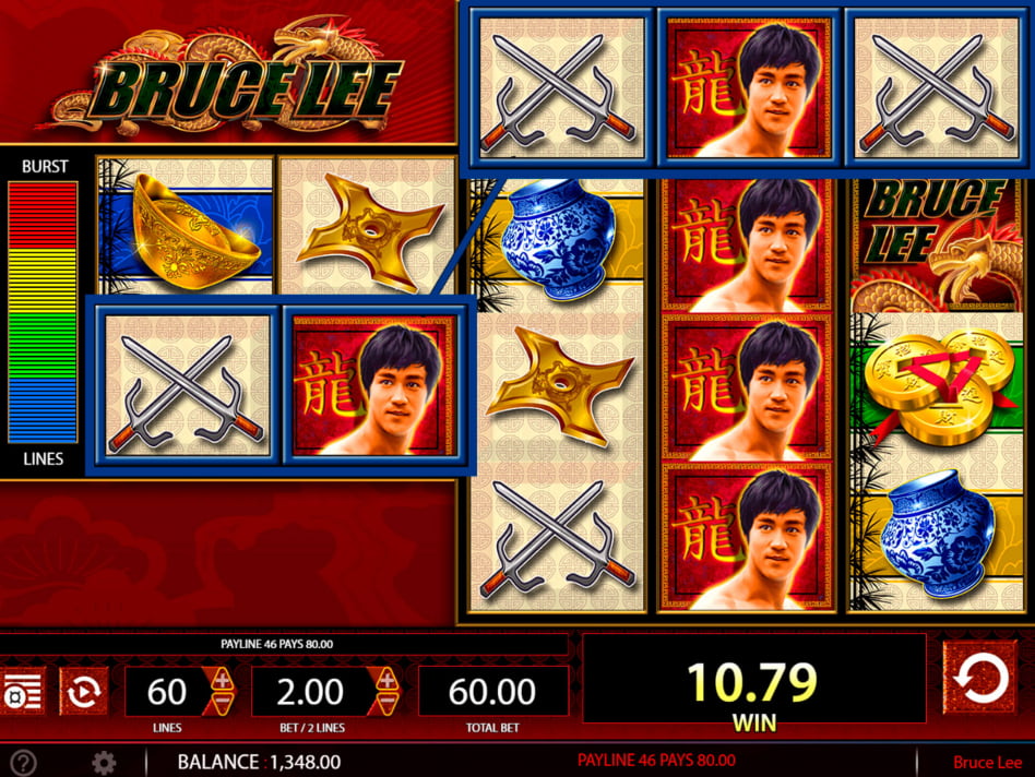 Bruce Lee screenplay Bruce Lee slot game