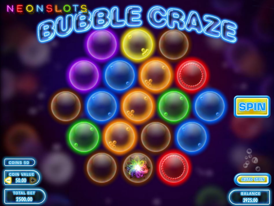 Bubble Craze slot game