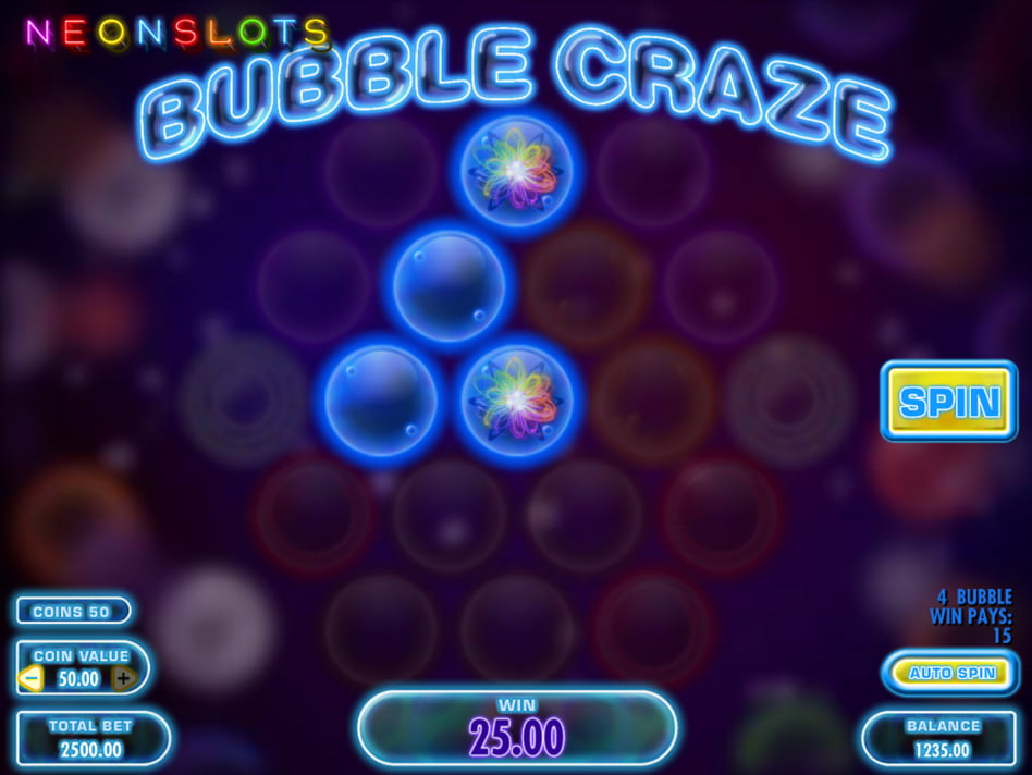 Bubble Craze slot game