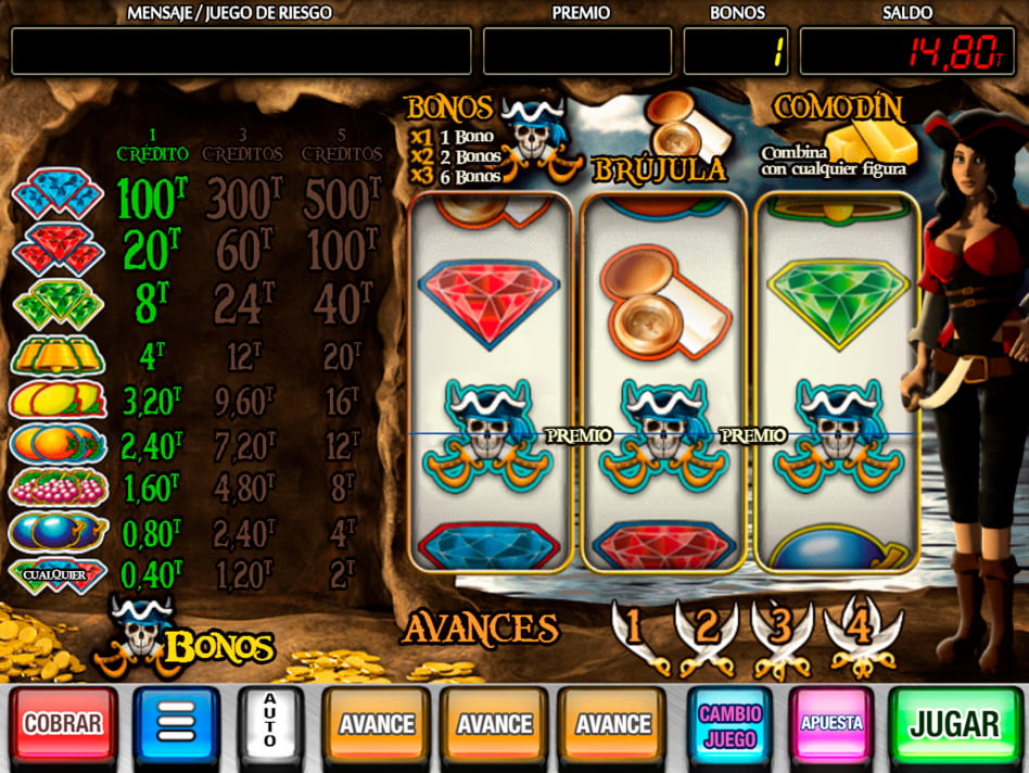 Bucaneros slot game