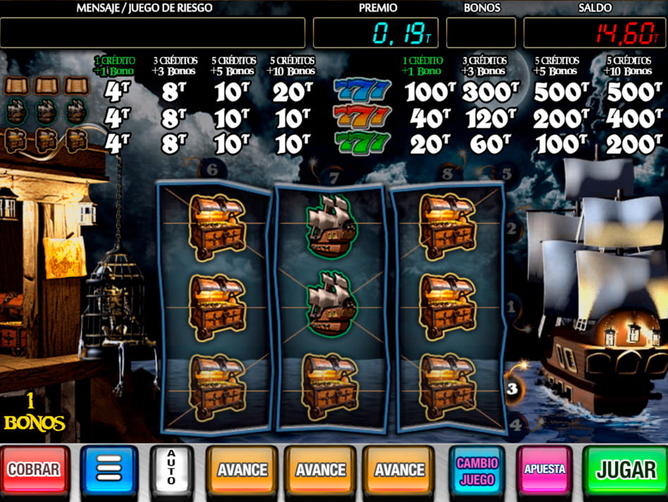 Bucaneros screenplay Bucaneros slot game