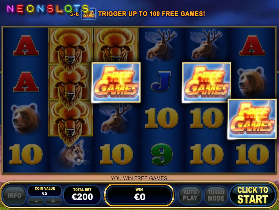 Buffalo Blitz slot game