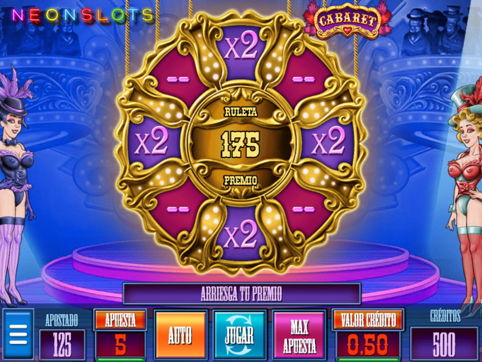 Cabaret slot game