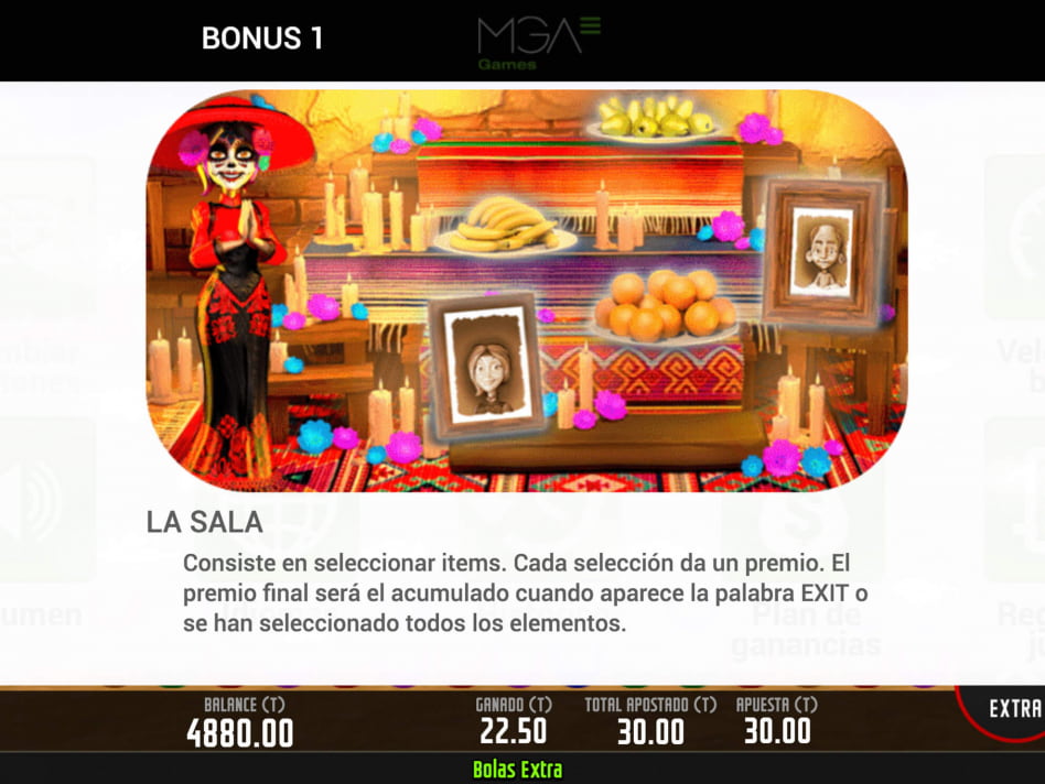 Calaca Party Bingo slot game