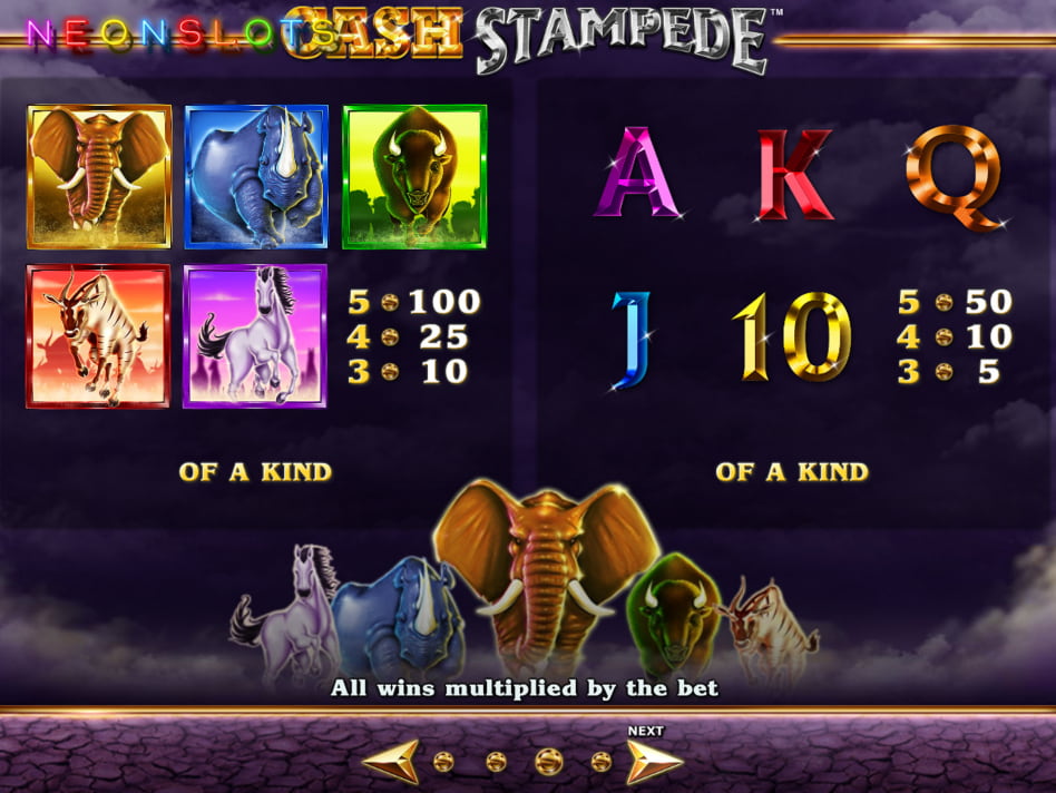 Cash Stampede slot game