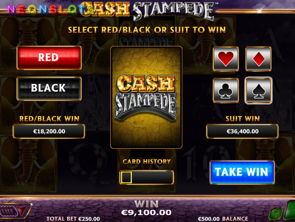 Cash Stampede slot game