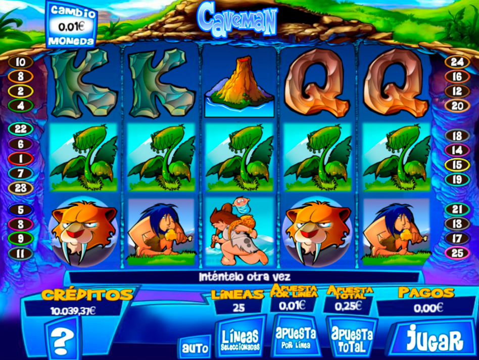 Caveman screenplay Caveman slot game