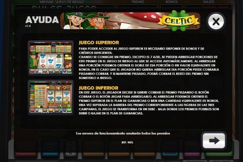 Celtic slot game