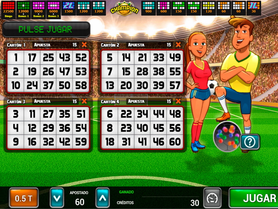 Champion slot game