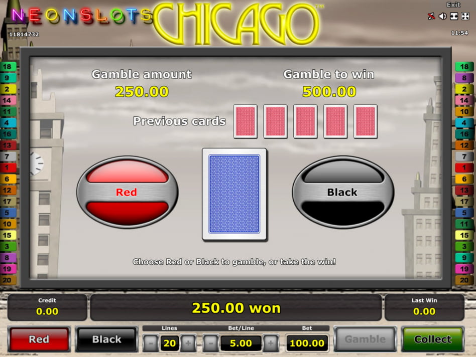 Chicago slot game