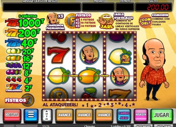 Chiquito slot game