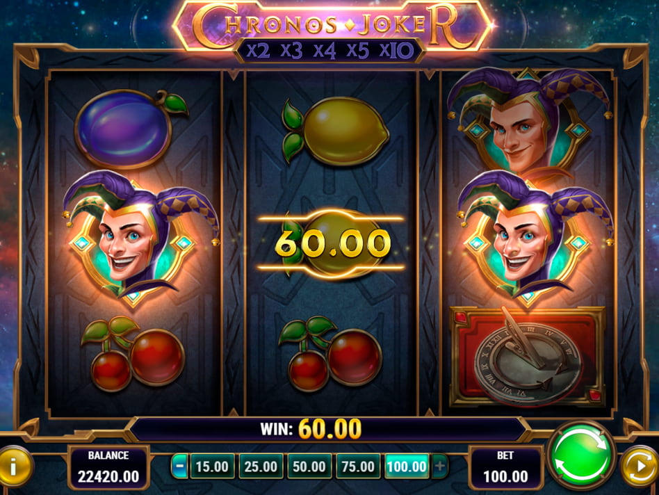 Chronos Joker screenplay Chronos Joker slot game