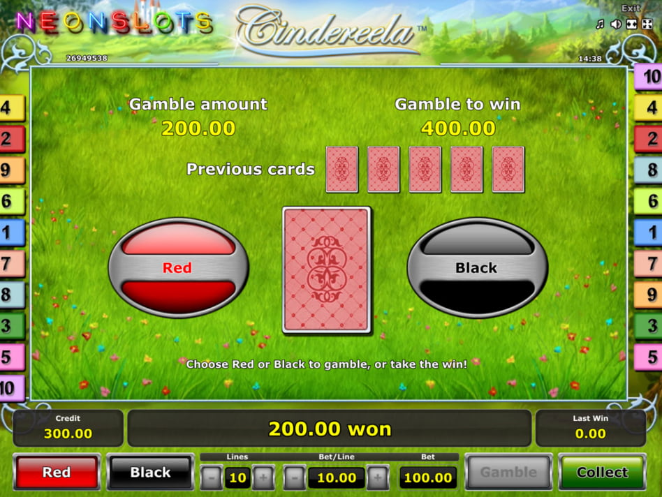 Cindereela slot game