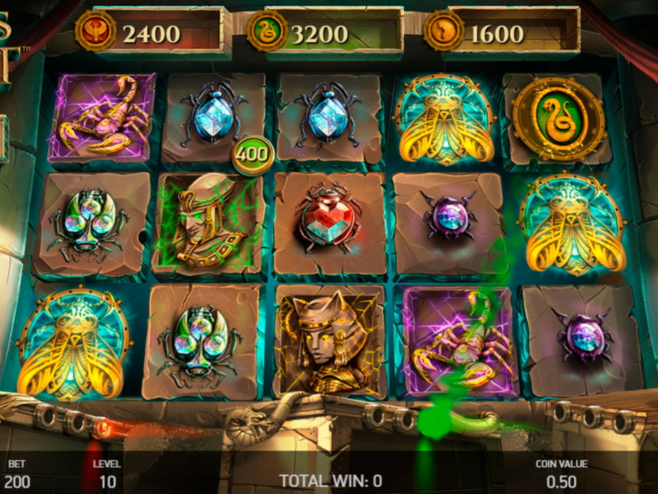 Coins of Egypt slot game