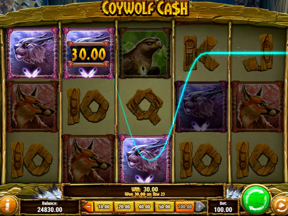 Coywolf Cash screenplay Coywolf Cash slot game