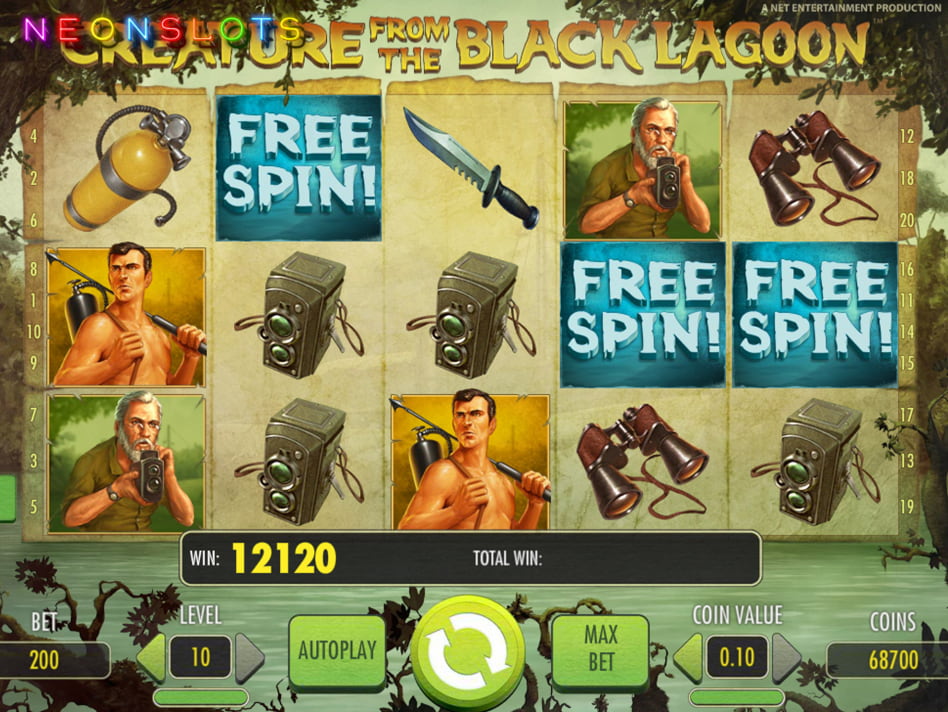 Creature from the Black Lagoon slot game