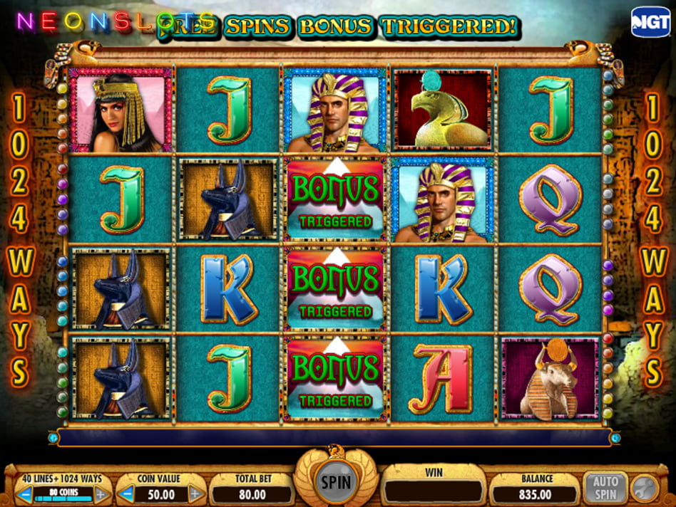Crown of Egypt slot game