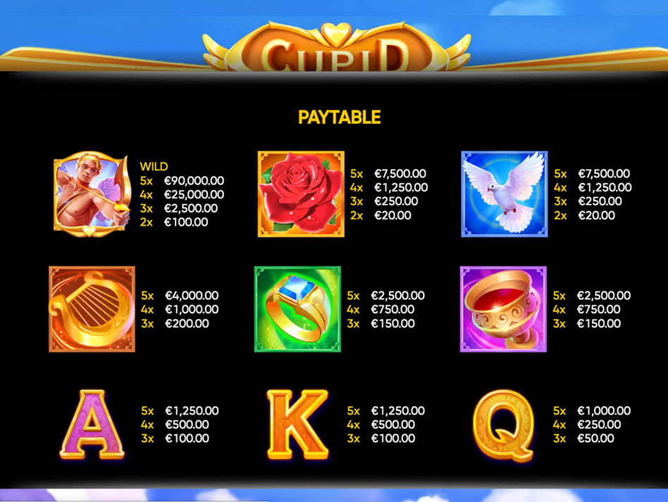Cupid screenplay Cupid slot game