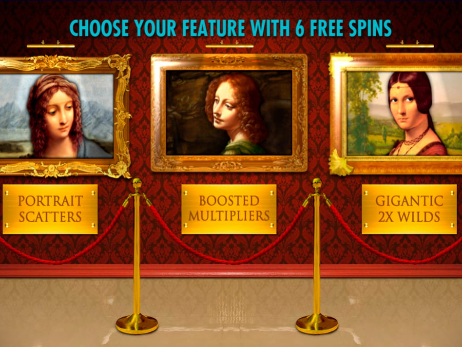 Da Vinci Diamonds Masterworks slot game