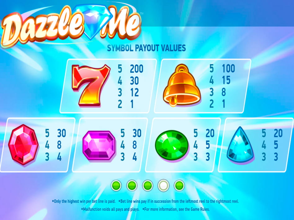 Dazzle Me slot game