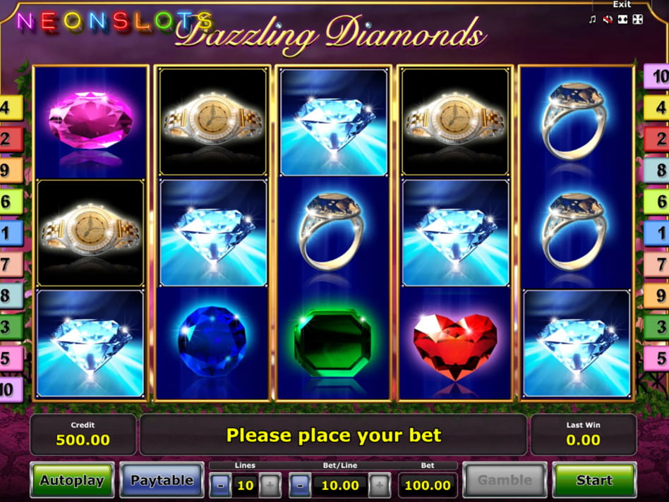 Dazzling Diamonds slot game