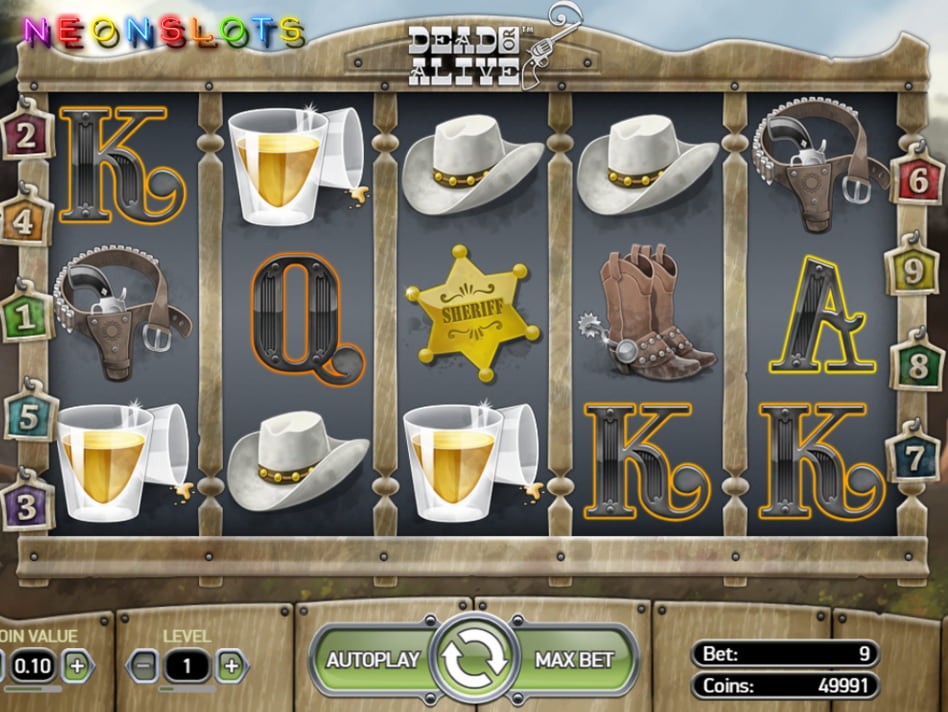 Dead or Alive screenplay Dead or Alive slot game