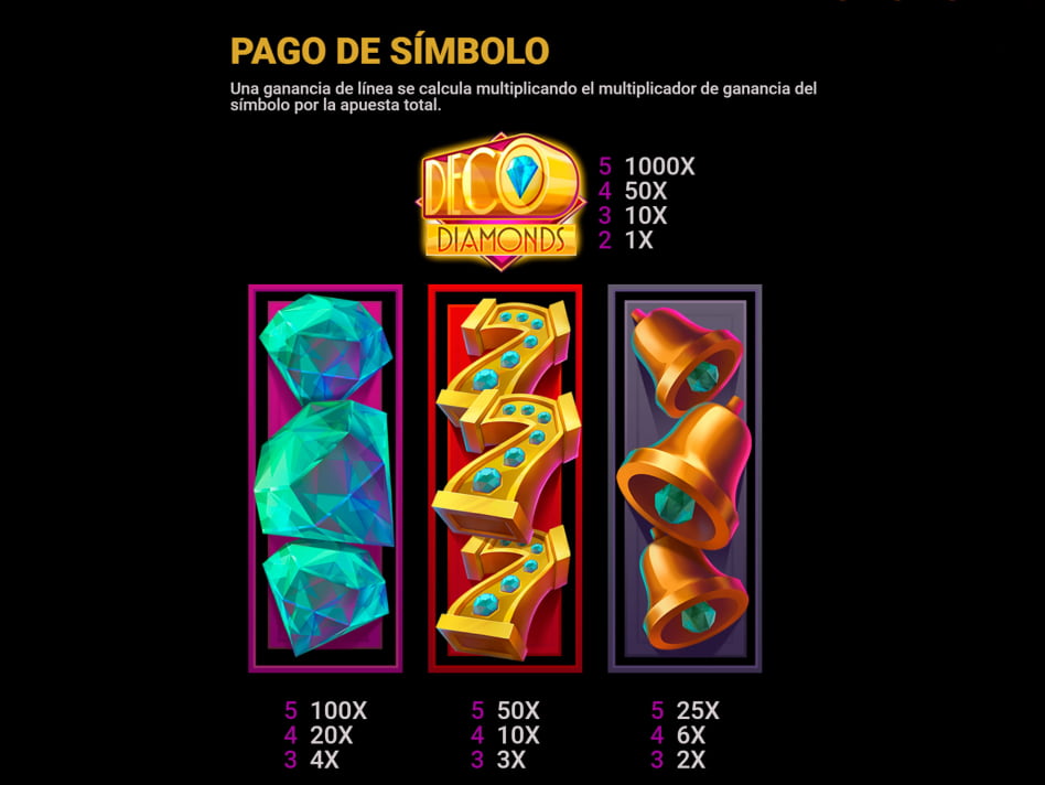 Deco Diamonds slot game